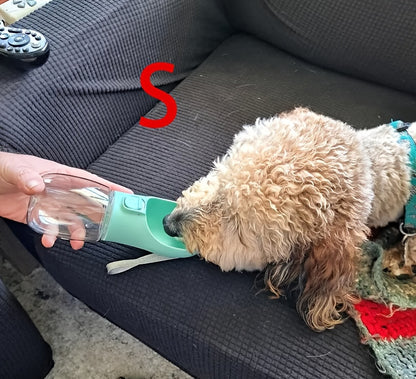 Leak-Proof Portable Dog Water Dispenser for Walking and Travel - Keep Your Pet Hydrated On-The-Go