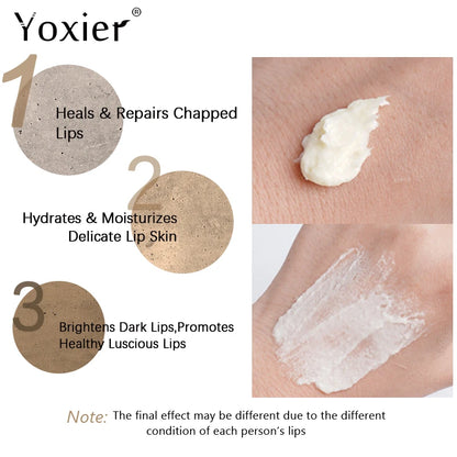 Lip Lightening Scrub Balm Lighten Pigmentation Remove Lip Lines Dead Skin Stains Moisturizing Nourish Brighten Black Lips 20g