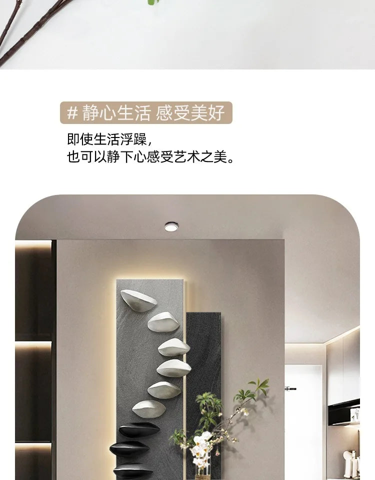 Living room decoration painting, light luxury, high-end feeling, background wall hanging painting.