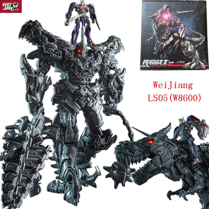 Transformation Toys Robot Weijiang Dinosaur W8600 BMB Grimlock LS05 Deformation Action Figurine