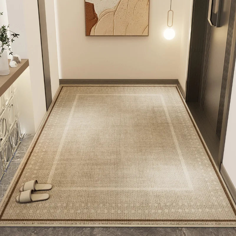 Home Decoration Entrance Doormat Simplicity Solid Welcome Carpet for Living Room Bedroom Antislip Soft Rug Balcony Bathroom Mats
