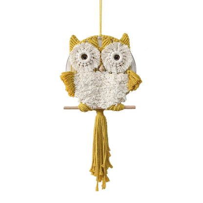 Nordic Boho Home Room Decoration Wall Decor Tapestry Creative Handmade Weaving Owl Tapestries Modern Simplicity Bedroom Decor