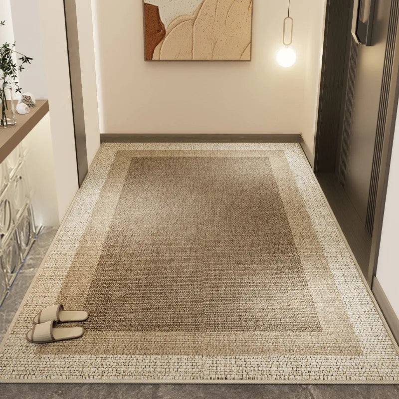 Home Decoration Entrance Doormat Simplicity Solid Welcome Carpet for Living Room Bedroom Antislip Soft Rug Balcony Bathroom Mats