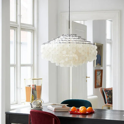 Shell chandelier room decoration living  bed Art Chandelier creative designer lamp restaurant Nordic style