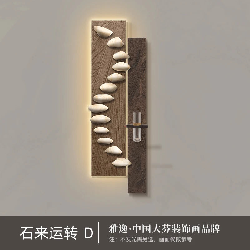 Living room decoration painting, light luxury, high-end feeling, background wall hanging painting.