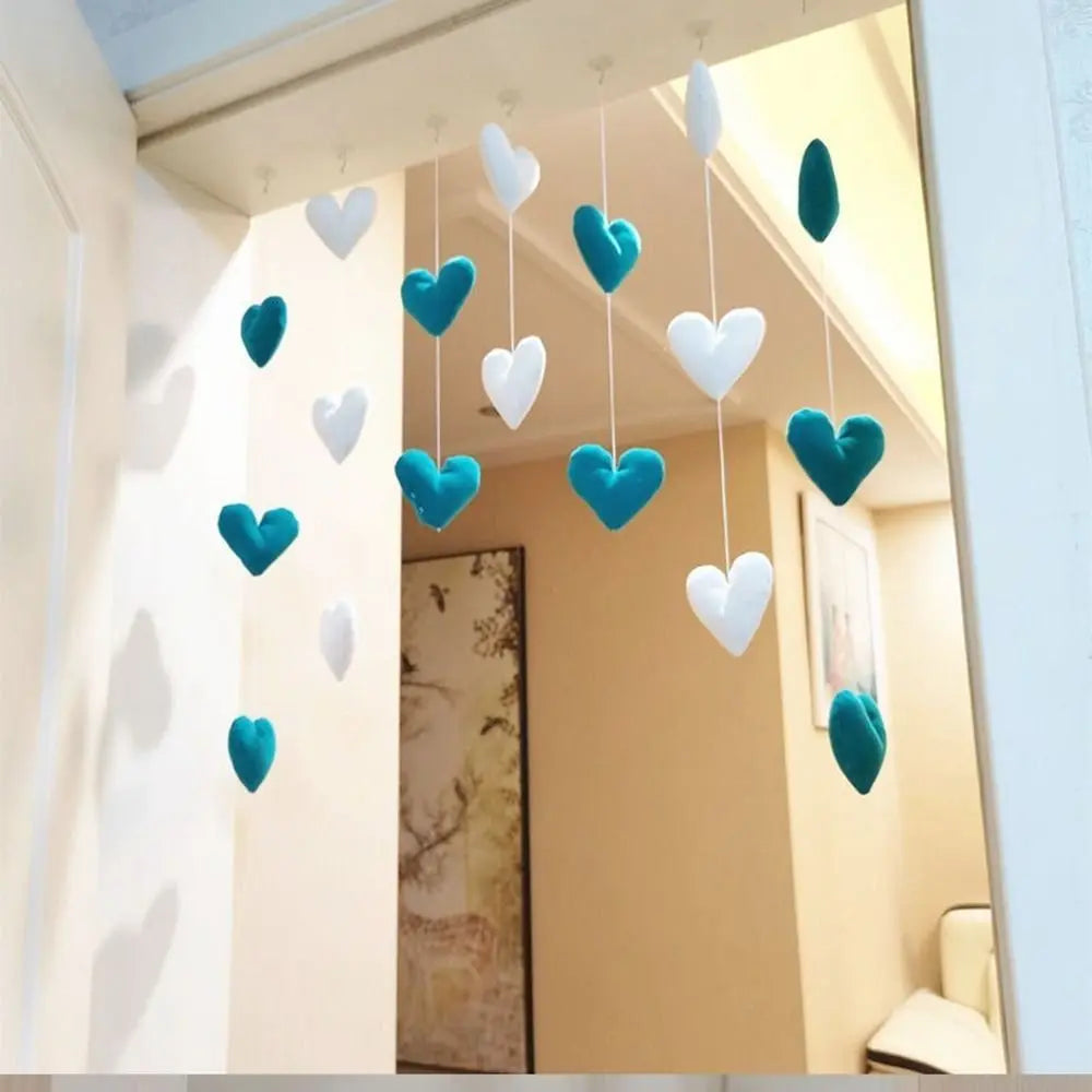 Partition Girls Room Decor High Beauty Women Gift Door Hanging Curtain Love Hearts Pendant Home Decor Door Curtain Ornaments