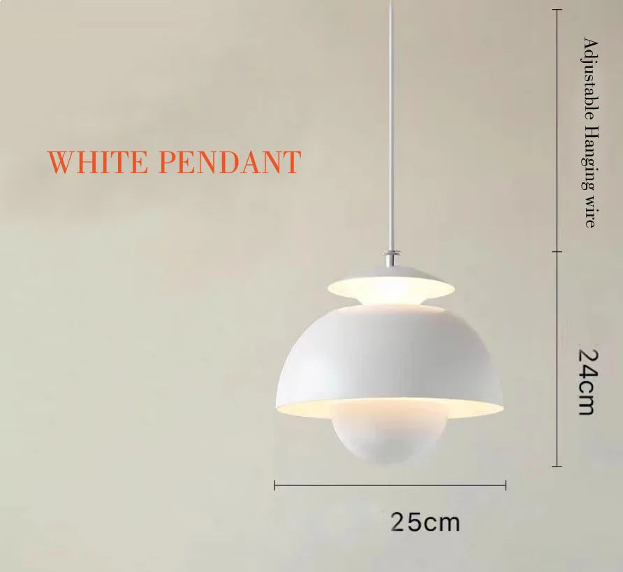Nordic Modern home decor hanging lamp Simplicity semicircle pendant lights living bedroom dining room restaurant light fixtures