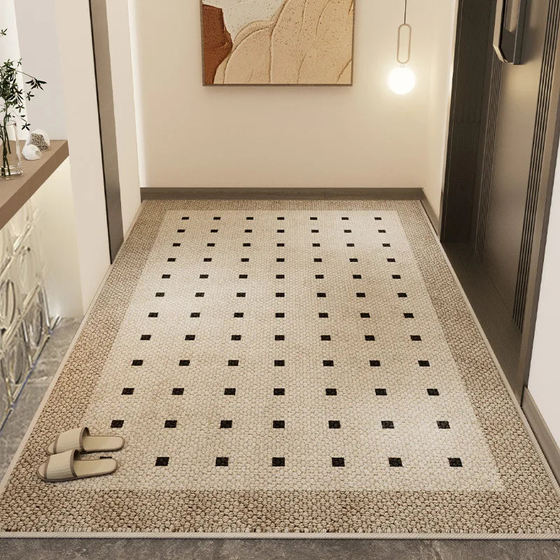 Home Decoration Entrance Doormat Simplicity Solid Welcome Carpet for Living Room Bedroom Antislip Soft Rug Balcony Bathroom Mats