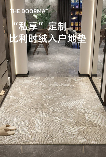Home Decoration Entrance Doormat Simplicity Solid Welcome Carpet for Living Room Bedroom Antislip Soft Rug Balcony Bathroom Mats