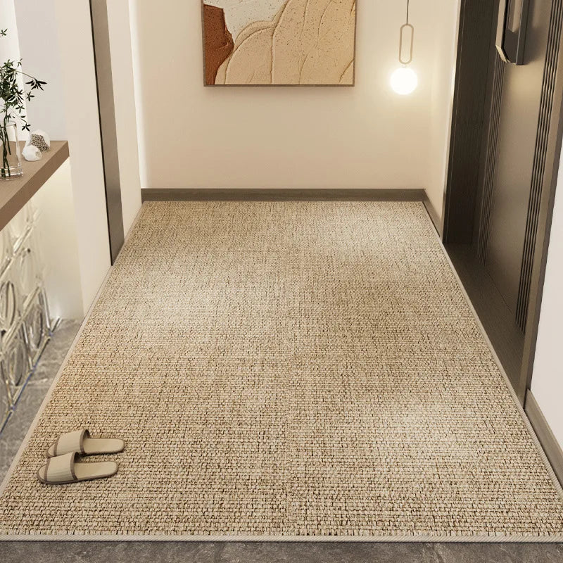 Home Decoration Entrance Doormat Simplicity Solid Welcome Carpet for Living Room Bedroom Antislip Soft Rug Balcony Bathroom Mats