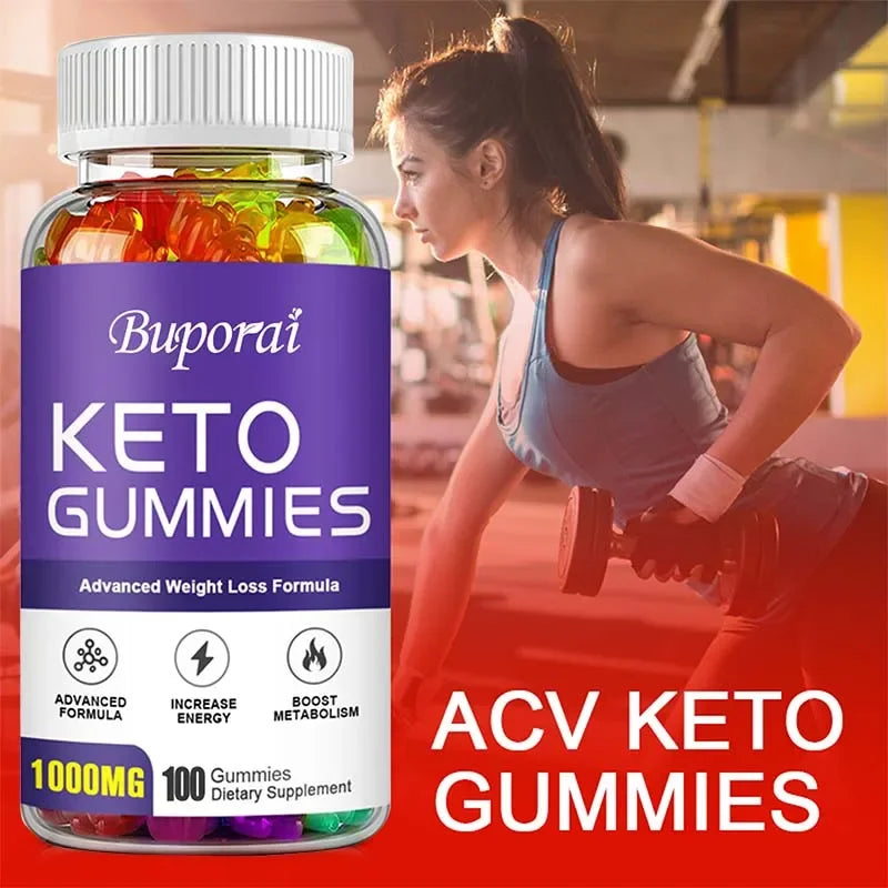 Keto Gummies 1000MG - Burn Fat, Promote Metabolism, and Increase Vitality, Relieves Bloating, Helps Detoxification and Cleansing