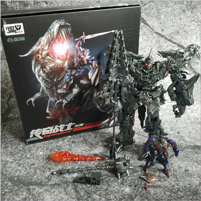 Transformation Toys Robot Weijiang Dinosaur W8600 BMB Grimlock LS05 Deformation Action Figurine