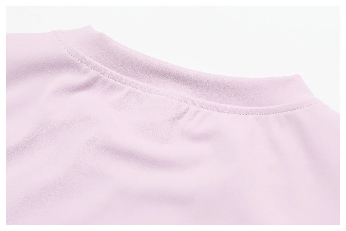 2024 Women Yoga Tops Quick Dry Sport Top Fitness Women Top Purple Solid Short Sleeve Outdoors Fitness Running Tops Gym T Shirt