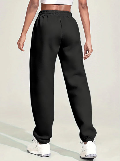 Trendy Baggy Joggers for Women High Waist Soft Sweatpants Casual Trousers for Spring Autumn