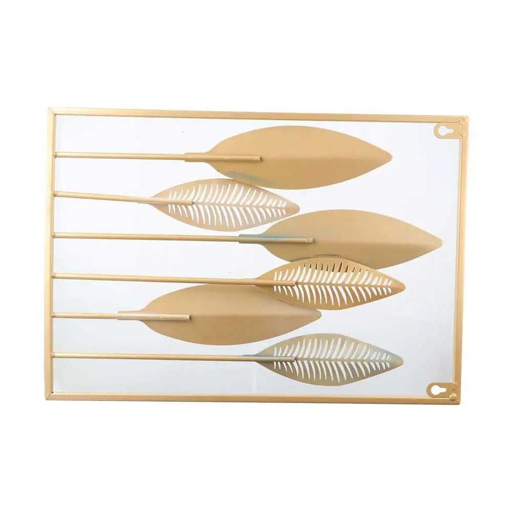 Room Wall Hanging Decor Home Decoration Handicraft Leaves Sculpture Desktop Ornaments Iron Arts Crafts Ginkgo Leaf Ornaments