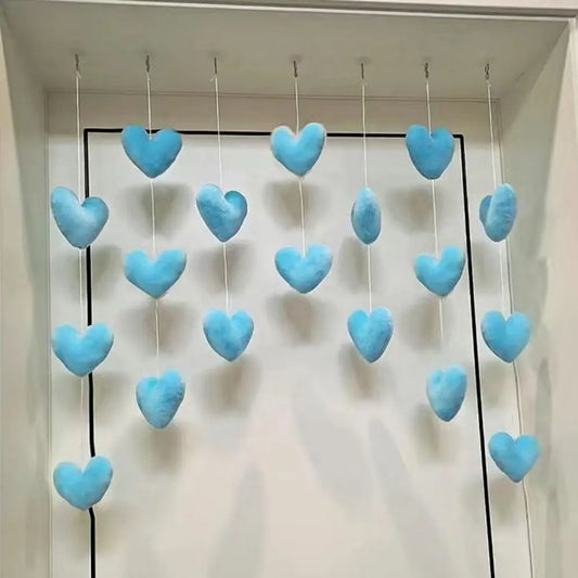 Partition Girls Room Decor High Beauty Women Gift Door Hanging Curtain Love Hearts Pendant Home Decor Door Curtain Ornaments