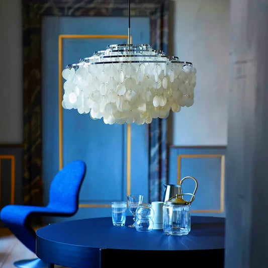 Shell chandelier room decoration living  bed Art Chandelier creative designer lamp restaurant Nordic style