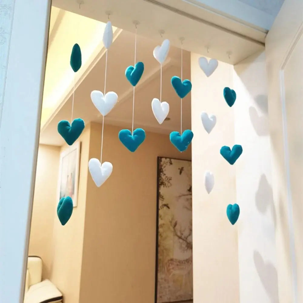 Partition Girls Room Decor High Beauty Women Gift Door Hanging Curtain Love Hearts Pendant Home Decor Door Curtain Ornaments