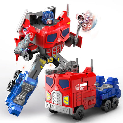 New Transformation Robot Toys Creative Inertia Truck Model Transformation Warrior Model Toys Children's Boys Birthday Gift Toys