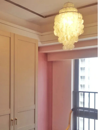 Shell chandelier room decoration living  bed Art Chandelier creative designer lamp restaurant Nordic style