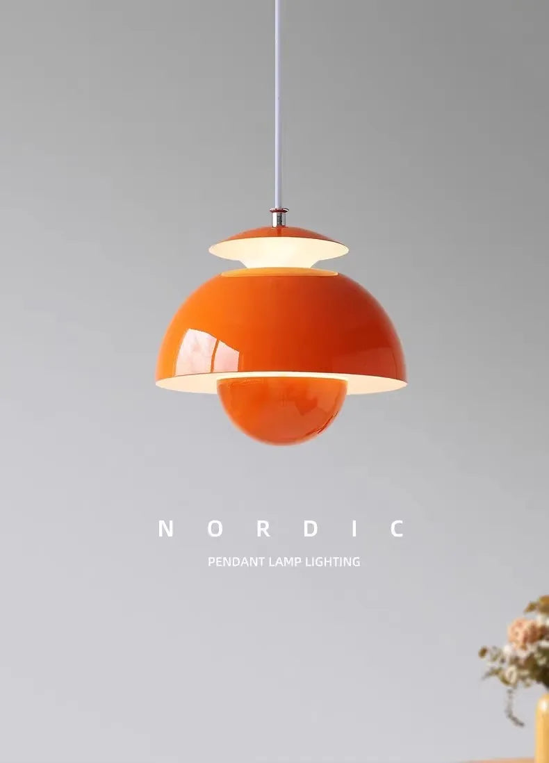 Nordic Modern home decor hanging lamp Simplicity semicircle pendant lights living bedroom dining room restaurant light fixtures