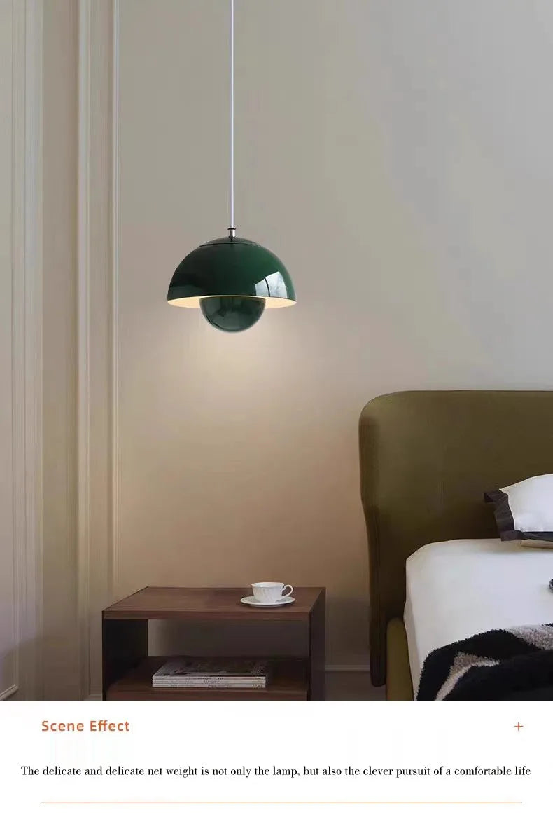 Nordic Modern home decor hanging lamp Simplicity semicircle pendant lights living bedroom dining room restaurant light fixtures