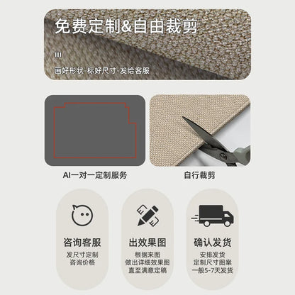 Home Decoration Entrance Doormat Simplicity Solid Welcome Carpet for Living Room Bedroom Antislip Soft Rug Balcony Bathroom Mats