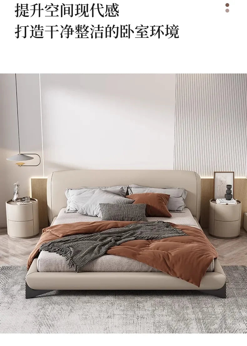 Home Living Room Sofa Side Cabinet, Creative Round Solid Wood Bedside Table, New Simple Modern Small Bedroom Storage Cabinet