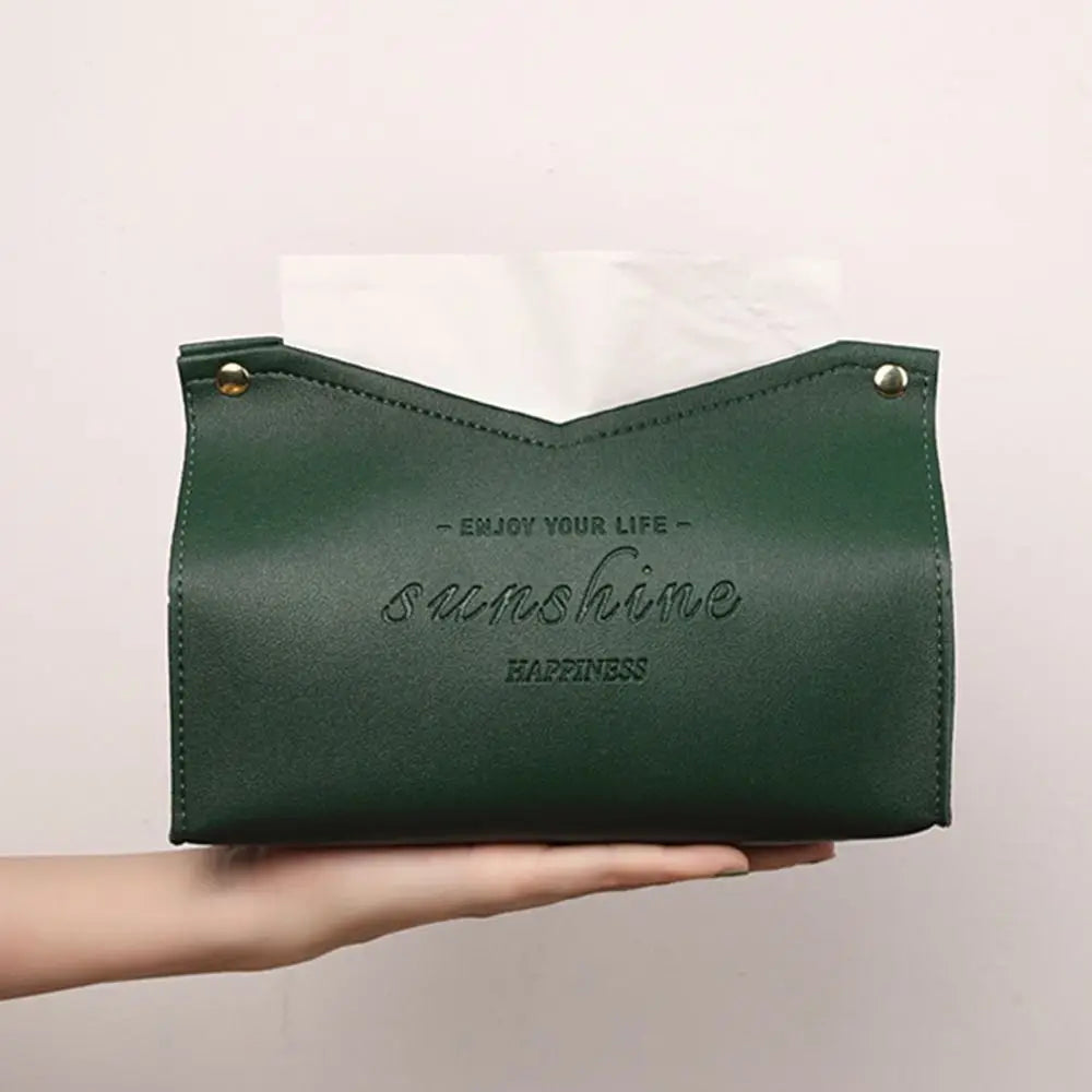 Home Living Room Decoration Large Storage Dispenser Car Tissue Box Tissue Case Paper Towel Box Napkin Holder