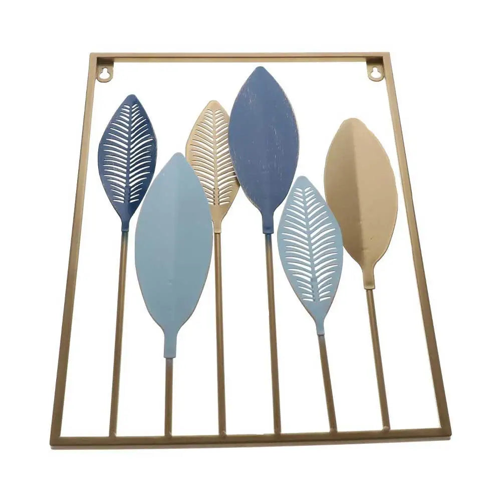 Room Wall Hanging Decor Home Decoration Handicraft Leaves Sculpture Desktop Ornaments Iron Arts Crafts Ginkgo Leaf Ornaments