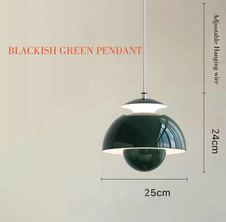 Nordic Modern home decor hanging lamp Simplicity semicircle pendant lights living bedroom dining room restaurant light fixtures