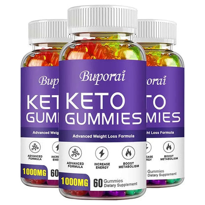 Keto Gummies 1000MG - Burn Fat, Promote Metabolism, and Increase Vitality, Relieves Bloating, Helps Detoxification and Cleansing